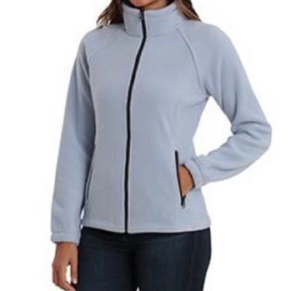 ZeroXposur winter sky Full Zip Fleece Jacket - Picture 1 of 10